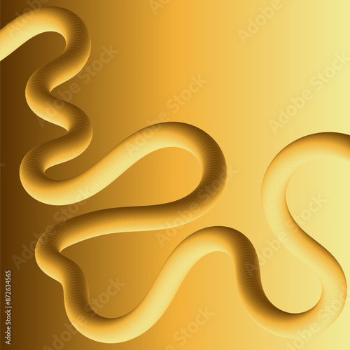Gradient mesh abstract background. Blurred backdrop with simple muffled colors. Semi normal gold brown glitter dark light standart.