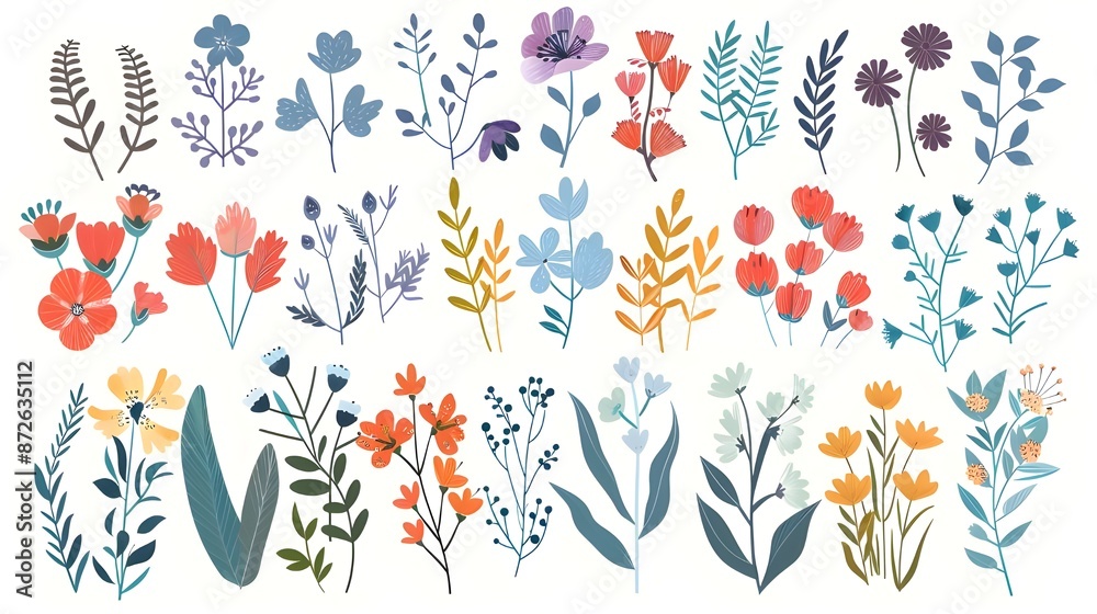 floral background with butterflies floral background with butterflies