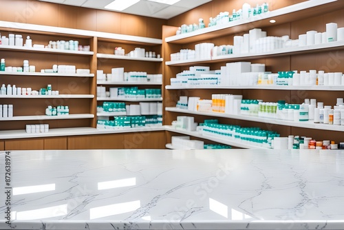 counter top with pharmacy © RORON