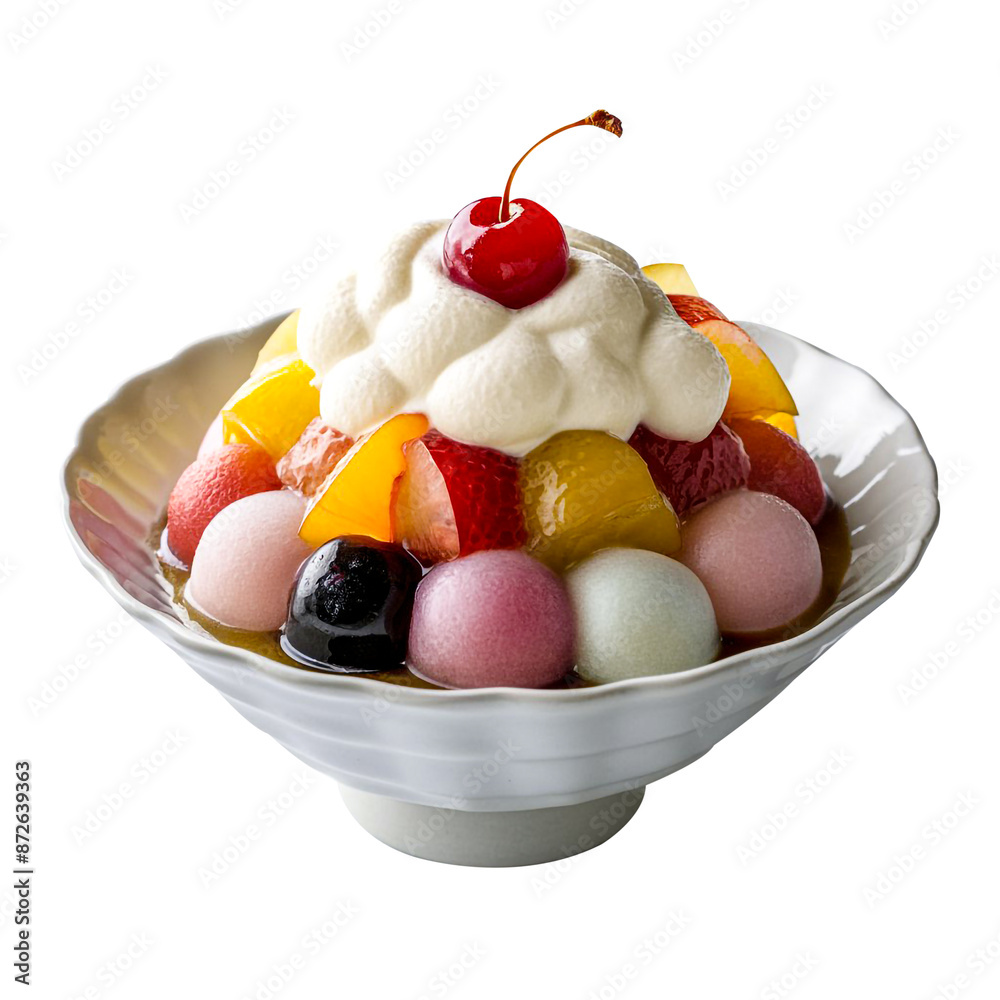 China Food Anmitsu Transparent Background