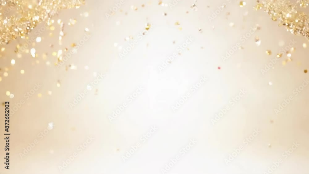 Ethereal golden light sparkling background Ethereal golden light sparkling background