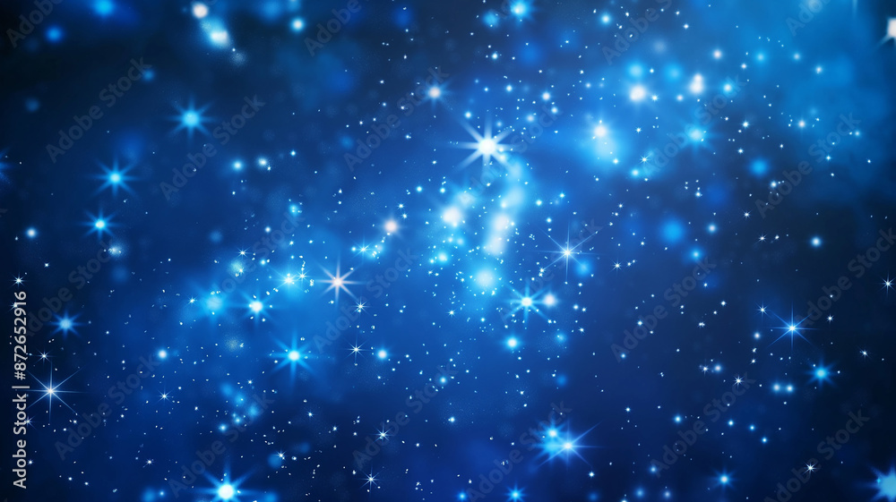 Sparkling blue particle background. Sparkling particle Bokeh. 2025 New Year's Eve Party Christmas Particle Background. Sparkling blue particle background. Sparkling particle Bokeh. 2025 New Year's Eve Party Christmas Particle Background.