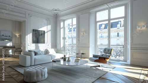 A luxurious living room wit...