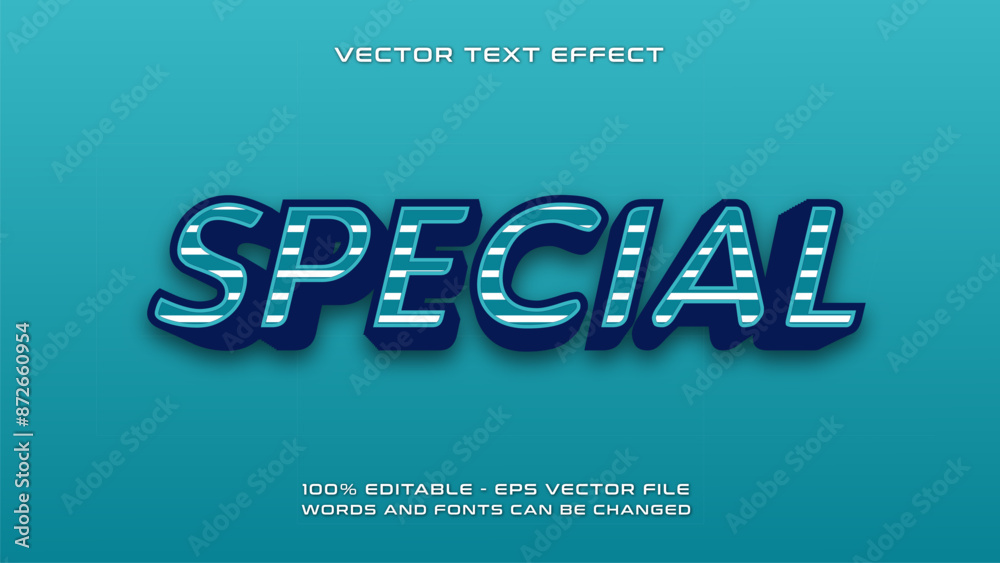 Obraz premium SPECIAL TEXT EFFECT