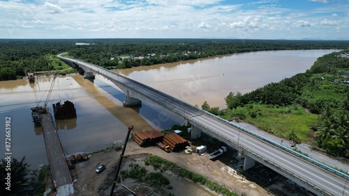 The Batang Sadong Bridge photo