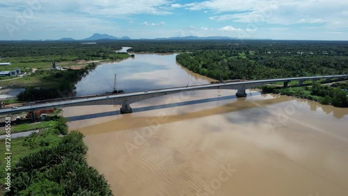 The Batang Sadong Bridge photo