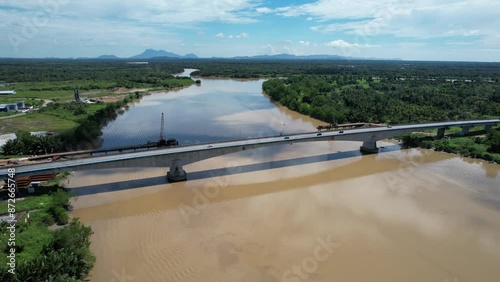 The Batang Sadong Bridge photo