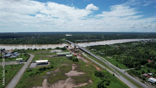 The Batang Sadong Bridge photo
