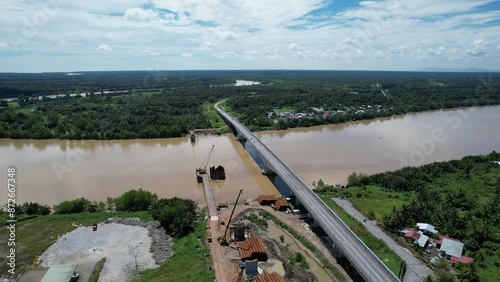 The Batang Sadong Bridge photo