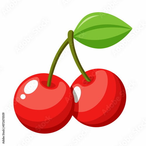 cherry clipart cartoon Illustration drawing