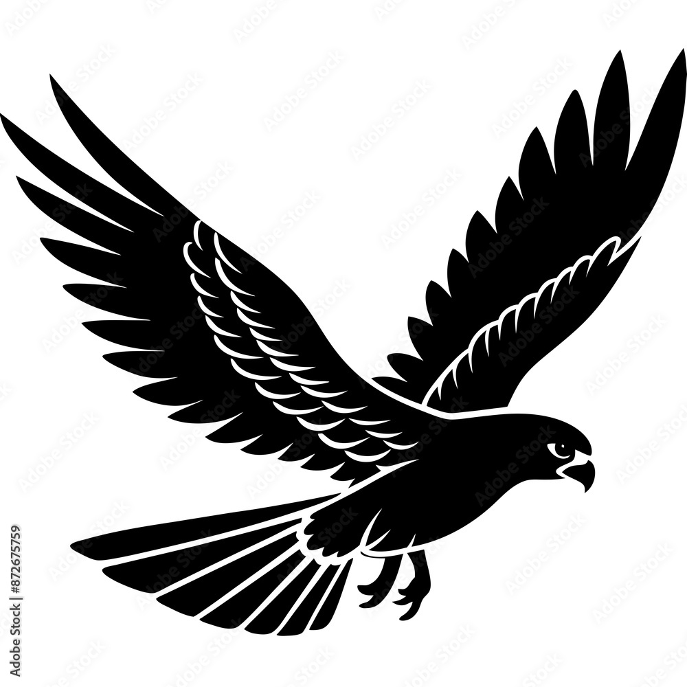 Obraz premium eagle vector illustration