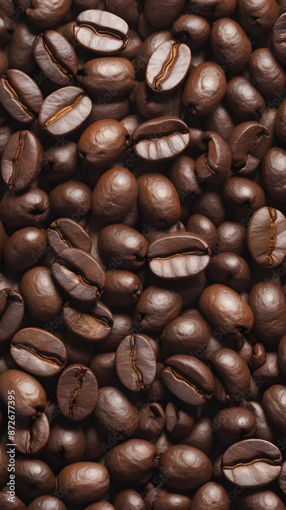 Obraz premium coffee beans isolated