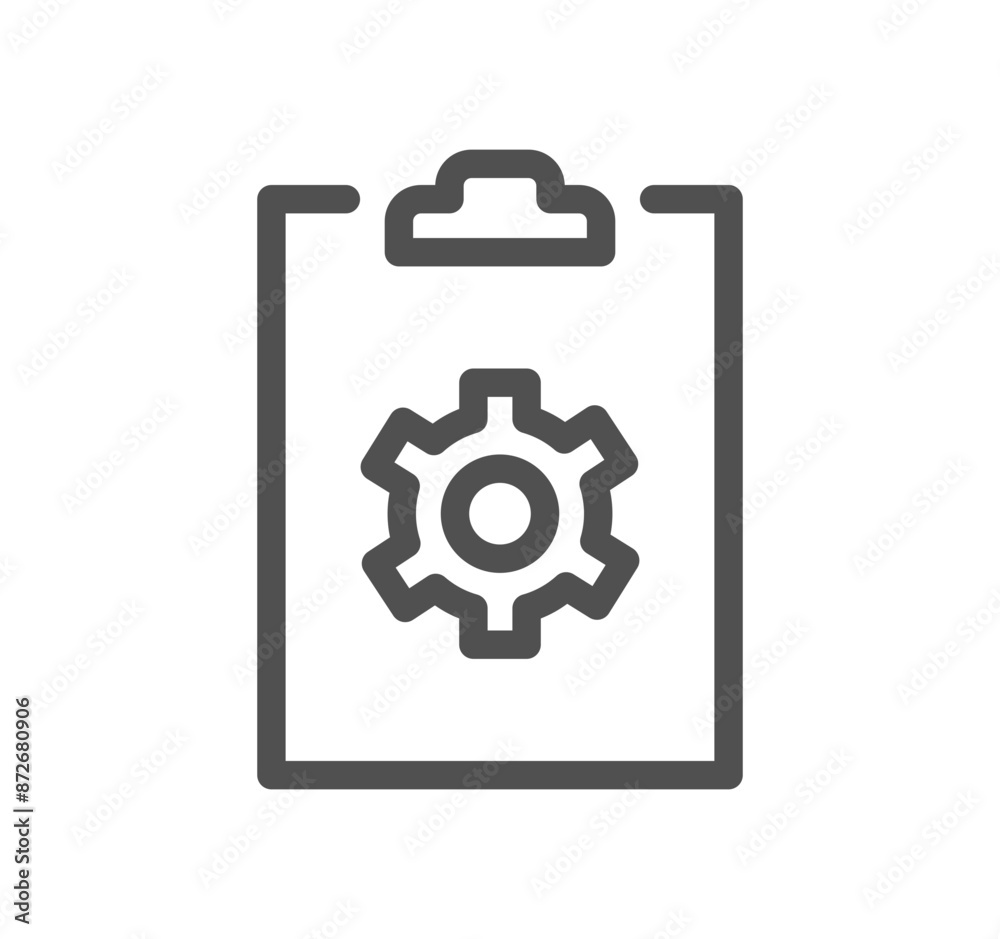 Robotic process automation related icon outline and linear vector.
Robotic process automation related icon outline and linear vector.