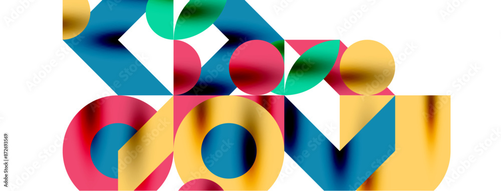 Circle pattern, round elements with lines and arrows composition for wallpaper, banner, background or landing Circle pattern, round elements with lines and arrows composition for wallpaper, banner, background or landing