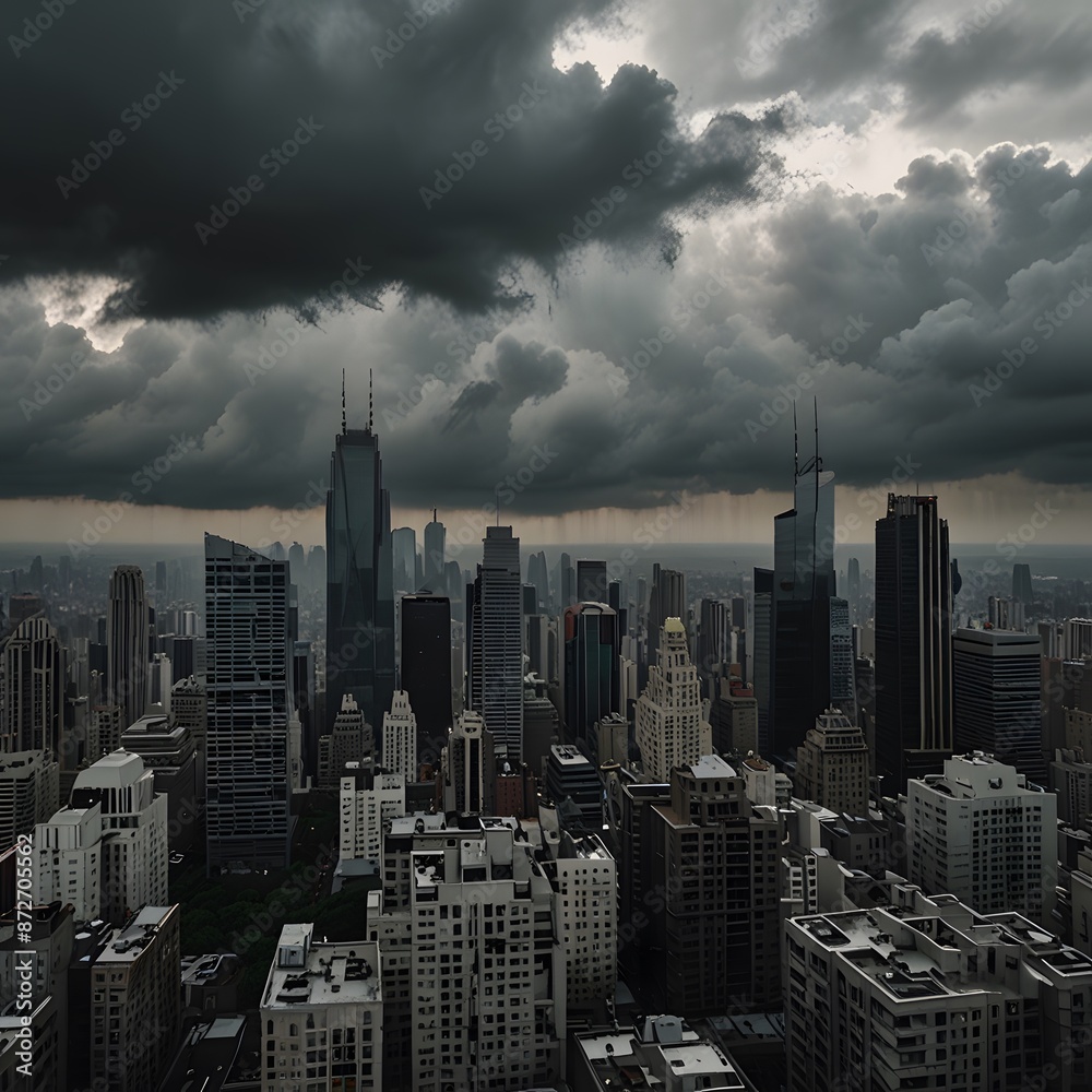 Fototapeta premium city skyline