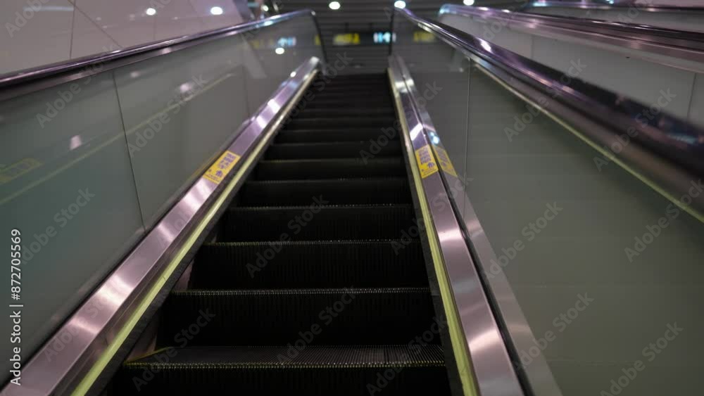 Slow-motion captures the rhythmic flow of commuters on a Taipei metro escalator. Urban life unfolds in smooth, gliding movements.
スローモーションが台北メトロのエスカレーターを行き交う通勤者のリズミカルな流れを捉えています。都市生活が滑らかな滑動運動の中で展開 Slow-motion captures the rhythmic flow of commuters on a Taipei metro escalator. Urban life unfolds in smooth, gliding movements.
スローモーションが台北メトロのエスカレーターを行き交う通勤者のリズミカルな流れを捉えています。都市生活が滑らかな滑動運動の中で展開