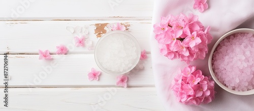 Flat lay composition with p...