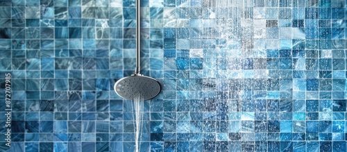 Shower head with flowing wa...