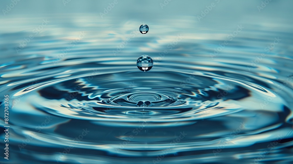 Water Droplet Ripples