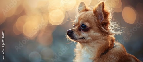 Chihuahua patiently waiting...