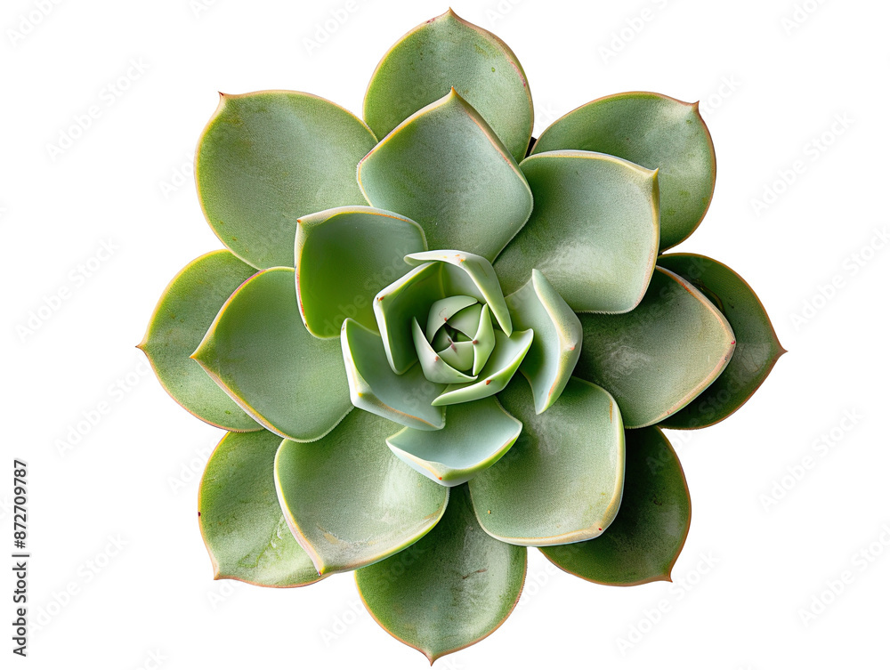 top view of a succulent plant, isolated on a white background PNG top view of a succulent plant, isolated on a white background PNG
