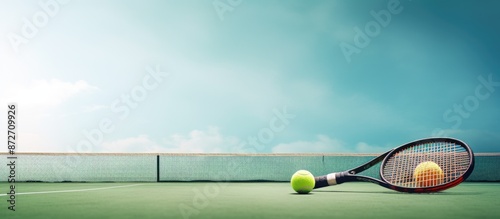 Image with a padel tennis r...