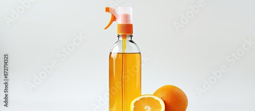 A see-through PET bottle wi...