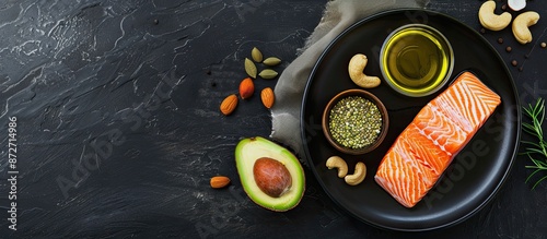 Healthy fat sources like av...