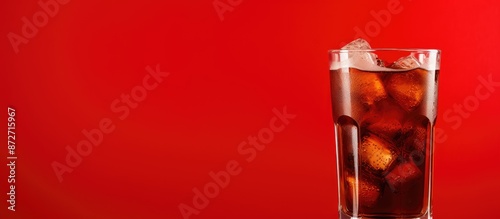 Brown carbonated drink, fre...