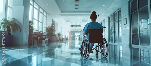 Stock photo of a nurse with...