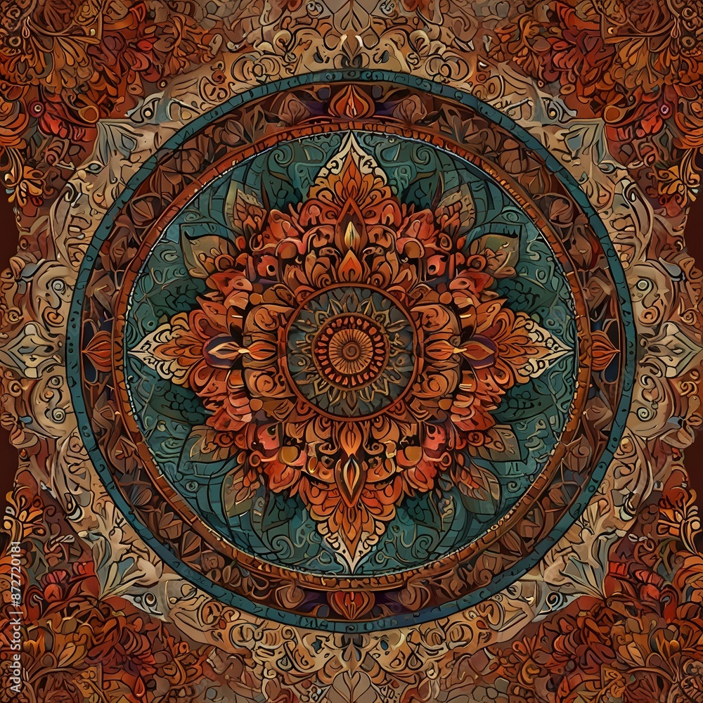 Obraz premium thai art painting