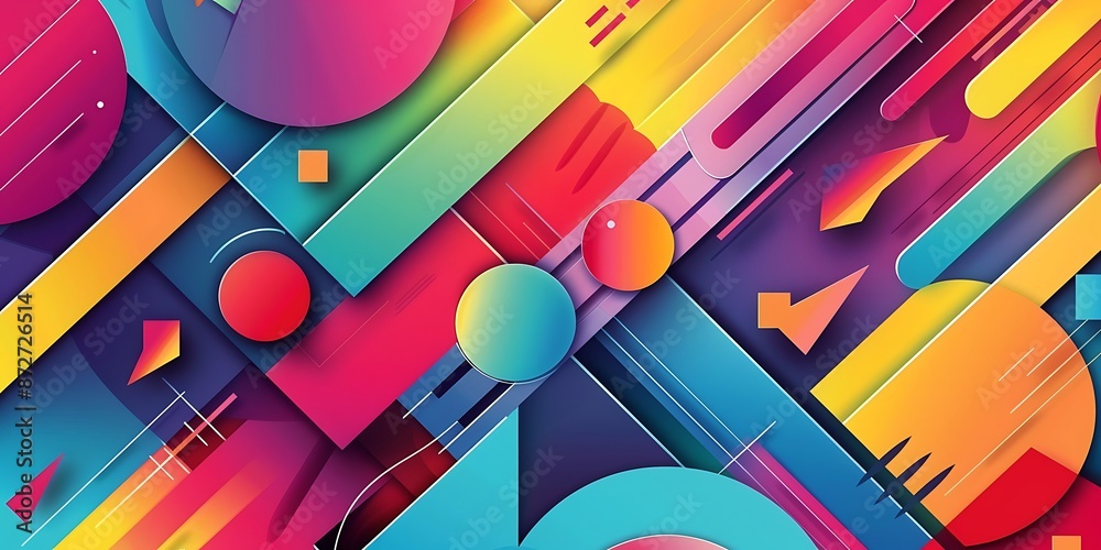 Abstract colorful geometric background with retro patterns and shapes, colorful background, vector illustration design, digital art, colorful, colorful geometric, colorful pattern, vibrant colors Abstract colorful geometric background with retro patterns and shapes, colorful background, vector illustration design, digital art, colorful, colorful geometric, colorful pattern, vibrant colors