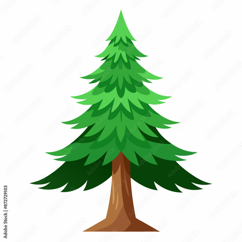 pine tree clipart cartoon Illustration drawing pine tree clipart cartoon Illustration drawing