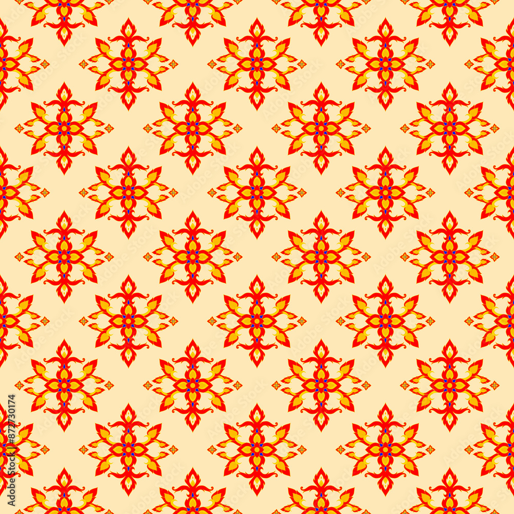 seamless thai pattern seamless thai pattern