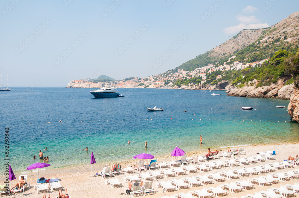 Panorama of the beaches and city of Croatia
Panorama of the beaches and city of Croatia