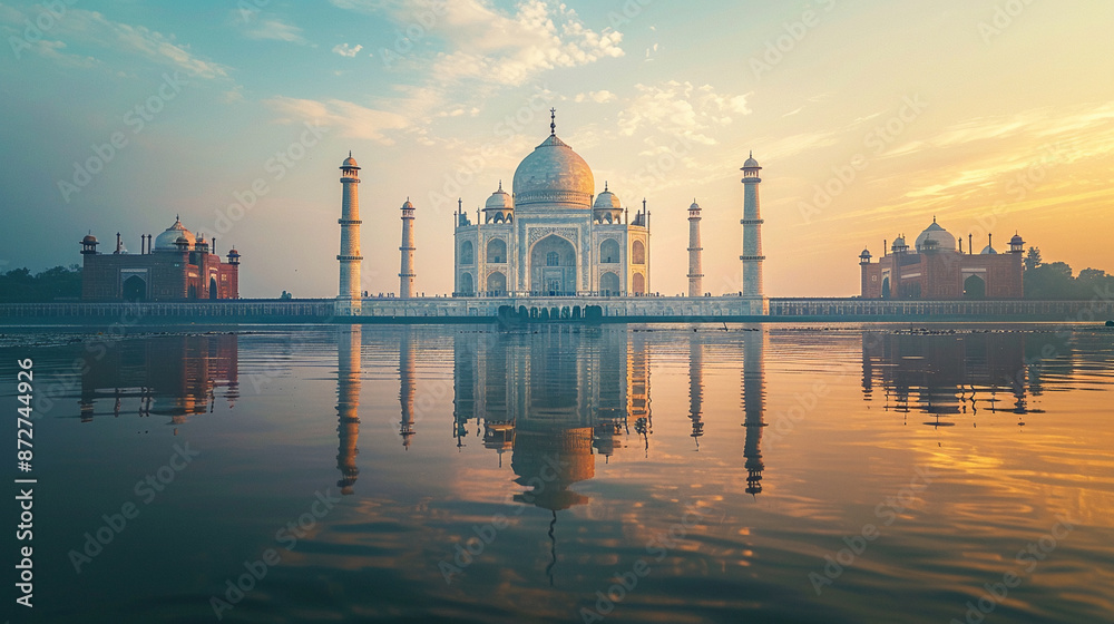 Fototapeta premium background of India independence 15 August