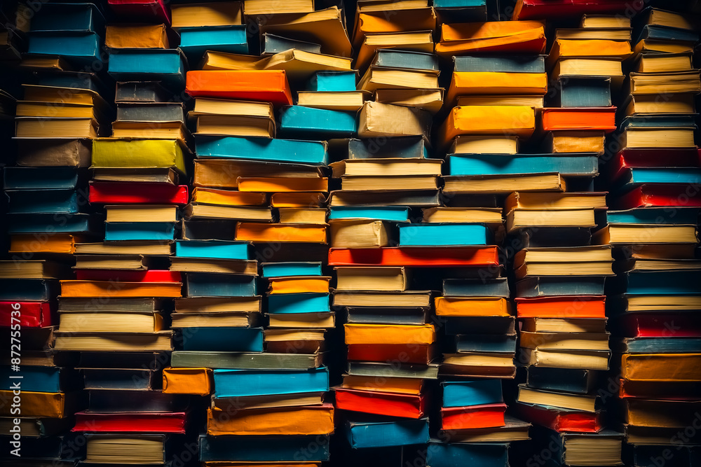 Fototapeta premium Stack of Books