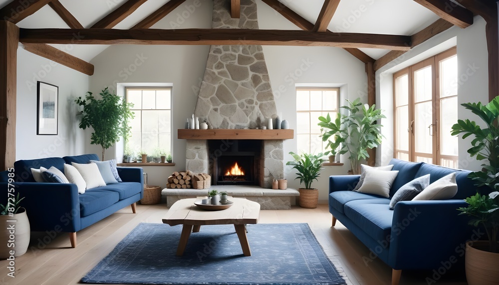 Scandinavian living room interior design zoom background Scandinavian living room interior design zoom background