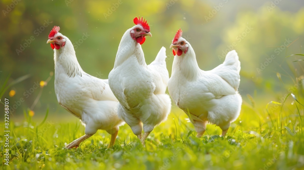 White Poultry Chickens for Sale GMOs vs Organic Feed White Poultry Chickens for Sale GMOs vs Organic Feed