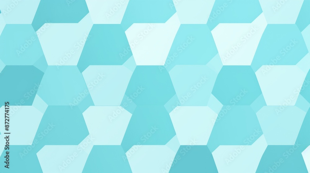Abstract Blue Hexagon Pattern Background Abstract Blue Hexagon Pattern Background