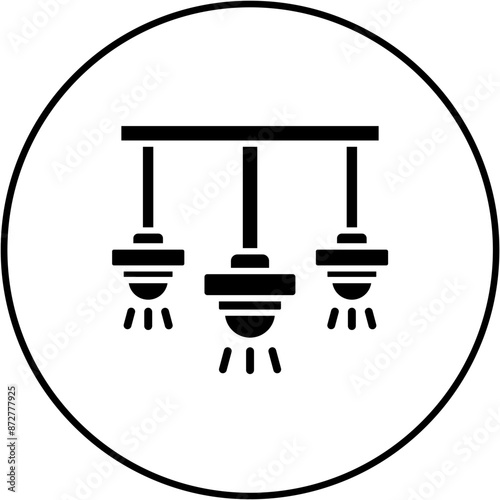 Ceiling lamp Icon