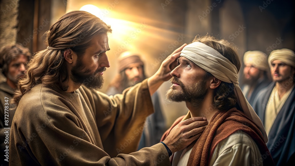 The Miracle of Healing: Jesus Opens the Eyes of the Blind Man - Gospel of John
