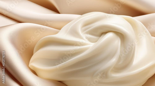 Explore the pure and smooth texture of cream in this study.