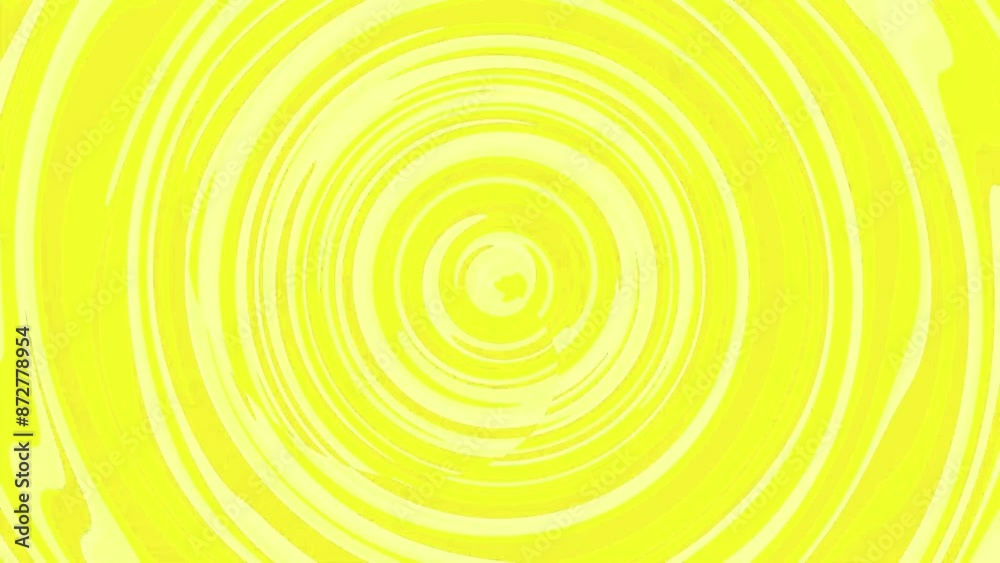 cartoon spiral center wave rotate background