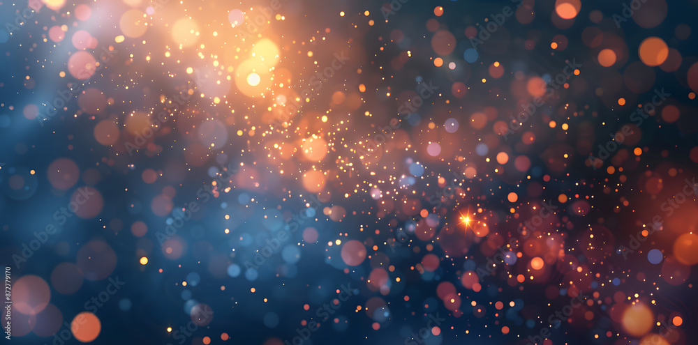 Background of sparks with bokeh lights Background of sparks with bokeh lights