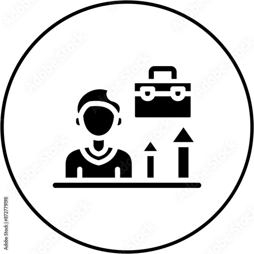 Job promotion Icon