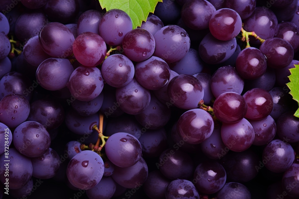 Fototapeta premium Dark and moody grape abstract background perfect for artistic design projects and creative concepts