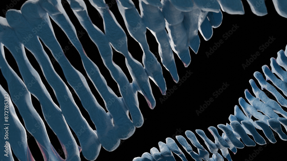 Fototapeta premium Organic Abstract Human DNA Background