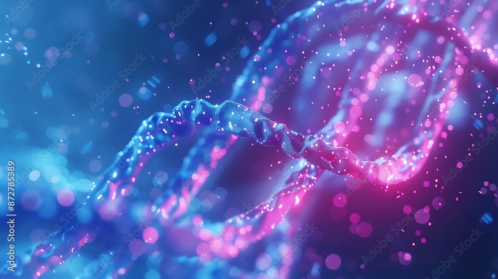 A bright science template with a Plexus background in blue and pink, minimal and clean design, ultra HD quality A bright science template with a Plexus background in blue and pink, minimal and clean design, ultra HD quality