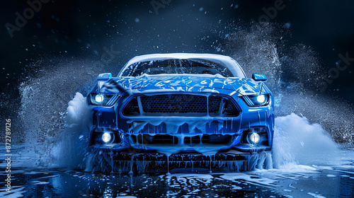 car on wash detailing 